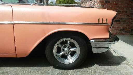 1957 Dupont- Tropical Peach Chevrolet Bel Air/150/210 Coupe