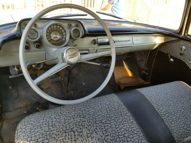 1957 Teal Chevrolet Bel Air/150/210 Sedan