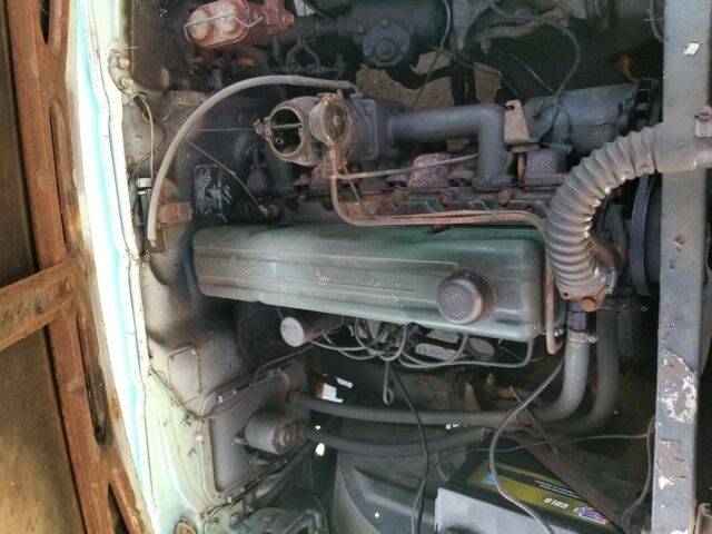 1957 Teal Chevrolet Bel Air/150/210 Sedan