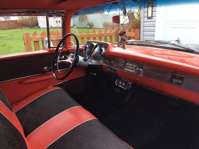 1957 Black Chevrolet Bel Air/150/210 Cab & Chassis