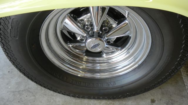 1957 Yellow Chevrolet Bel Air/150/210 Sedan