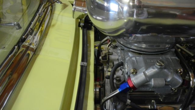 1957 Yellow Chevrolet Bel Air/150/210 Sedan