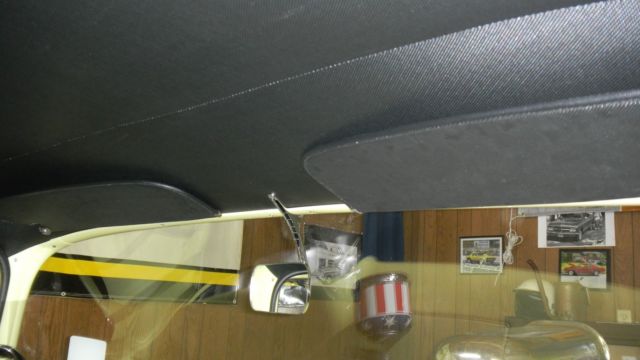 1957 Yellow Chevrolet Bel Air/150/210 Sedan