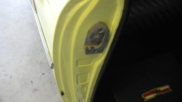 1957 Yellow Chevrolet Bel Air/150/210 Sedan