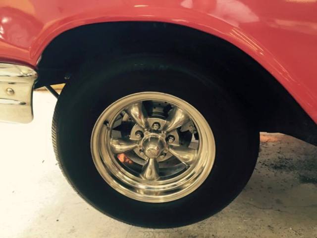 1957 RED Chevrolet Bel Air/150/210 Sedan