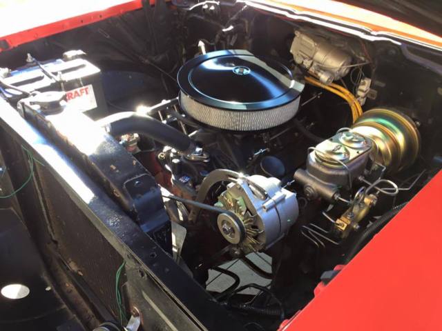 1957 RED Chevrolet Bel Air/150/210 Sedan