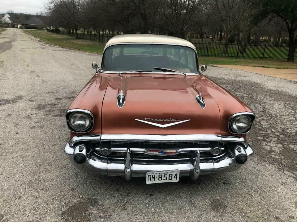 1957 Brown Chevrolet Bel Air/150/210