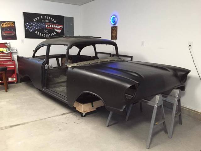 1957 primer Chevrolet Bel Air/150/210 Sedan