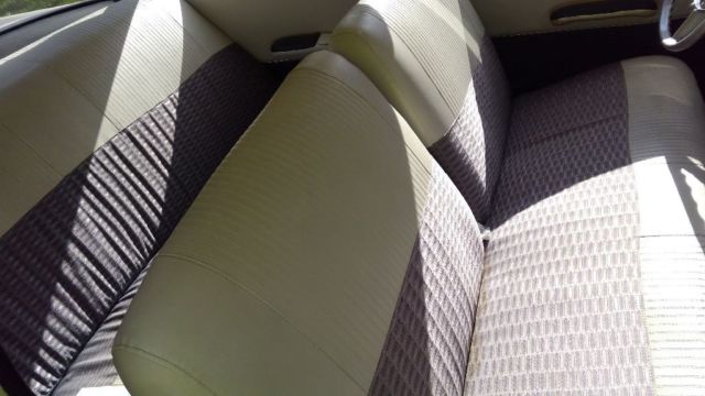 1957 Beige/ silver Chevrolet Bel Air/150/210 Sedan