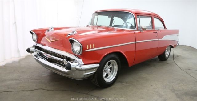 1957 Red Chevrolet Bel Air