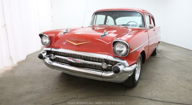 1957 Red Chevrolet Bel Air