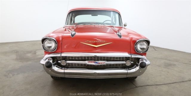 1957 Red Chevrolet Bel Air
