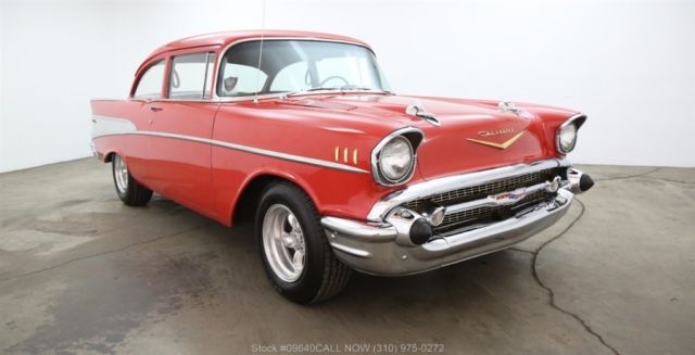 1957 Red Chevrolet Bel Air