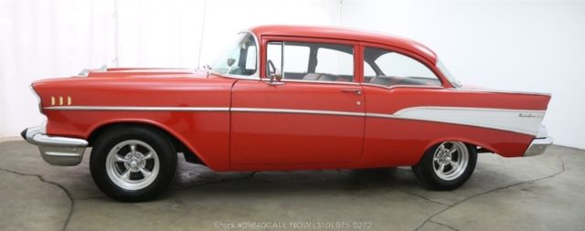 1957 Red Chevrolet Bel Air