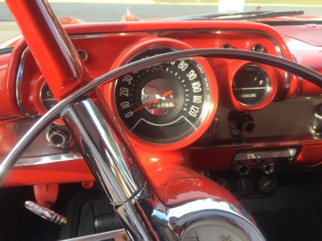 1957 Matador Red Chevrolet Bel Air/150/210
