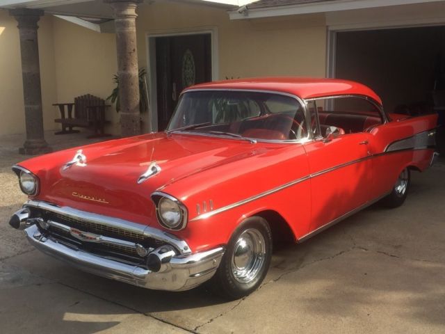 1957 Matador Red Chevrolet Bel Air/150/210
