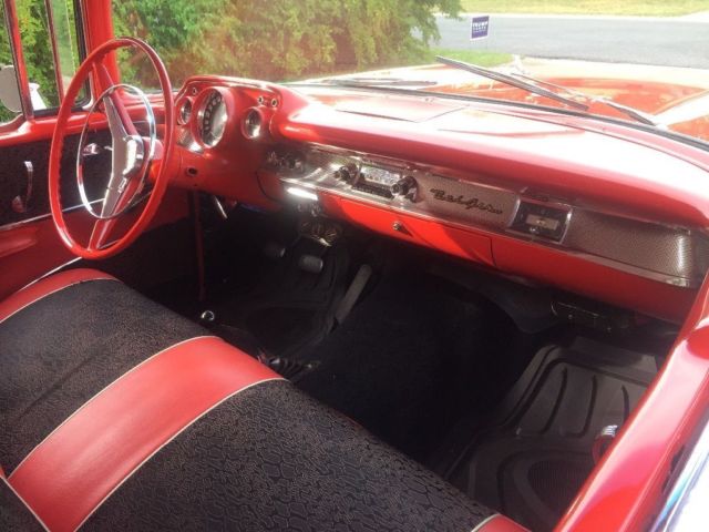 1957 Matador Red Chevrolet Bel Air/150/210