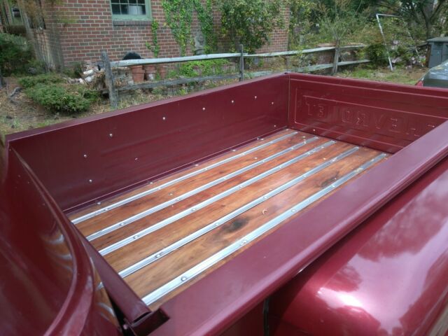 1957 Burgundy Chevrolet Other Pickups