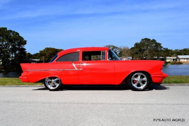 1957 Red Chevrolet 150