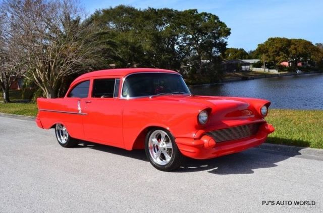1957 Red Chevrolet 150