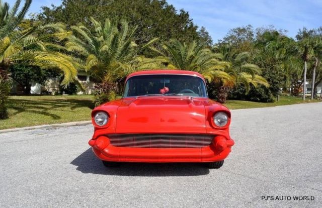 1957 Red Chevrolet 150