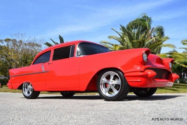 1957 Red Chevrolet 150