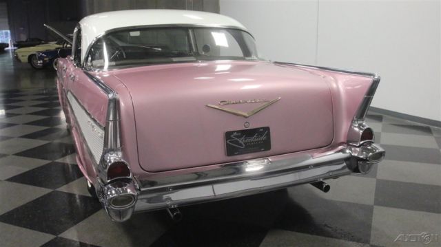1957 Blue Chevrolet Bel Air/150/210