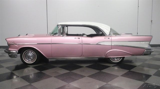 1957 Blue Chevrolet Bel Air/150/210