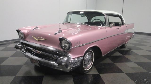1957 Blue Chevrolet Bel Air/150/210