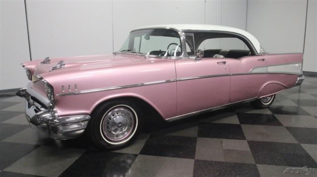 1957 Blue Chevrolet Bel Air/150/210