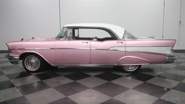 1957 Blue Chevrolet Bel Air/150/210