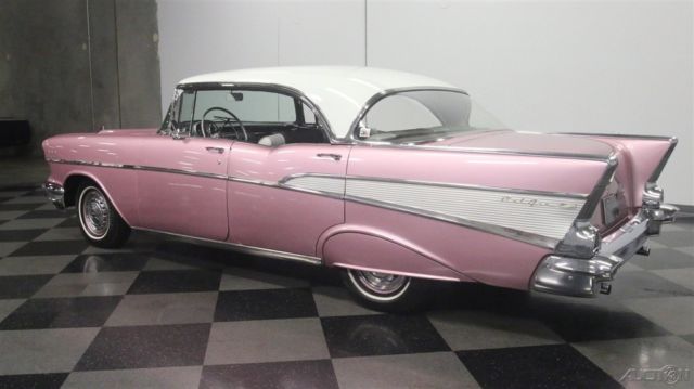 1957 Blue Chevrolet Bel Air/150/210