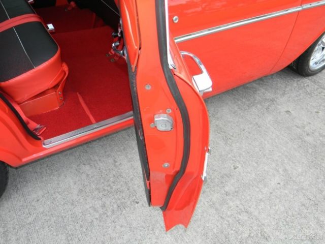 1957 Red Chevrolet Bel Air/150/210