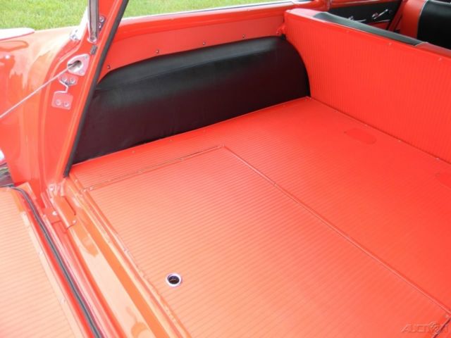 1957 Red Chevrolet Bel Air/150/210