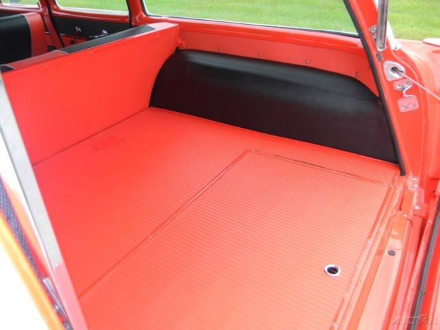 1957 Red Chevrolet Bel Air/150/210