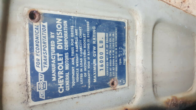 1957 Green Chevrolet Other Pickups