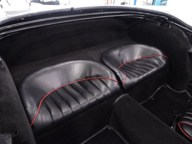 1957 Black and Silver Austin Healey 100-6 BN4 Convertible