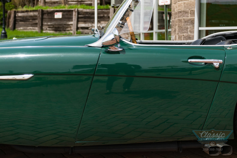 1957 Green Austin Healey 100-6 Convertible
