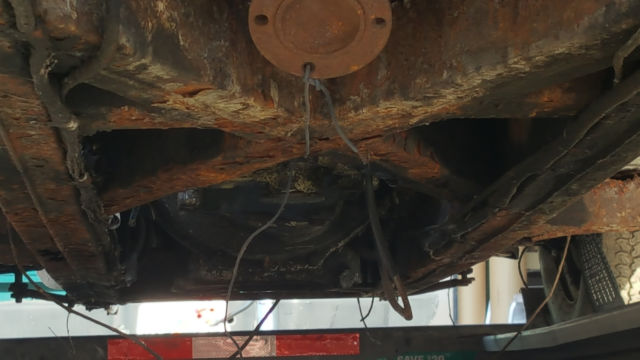 1957 Red Austin Healey 100-6 BN4 Convertible