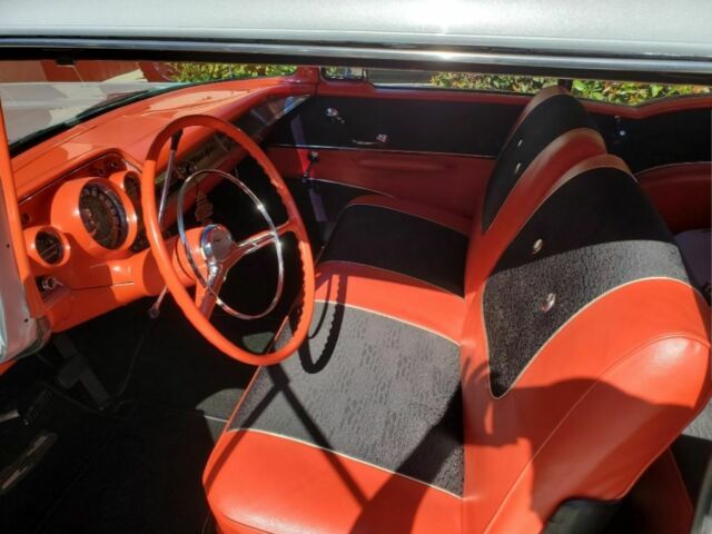 1957 Silver Chevrolet Bel Air/150/210 Coupe