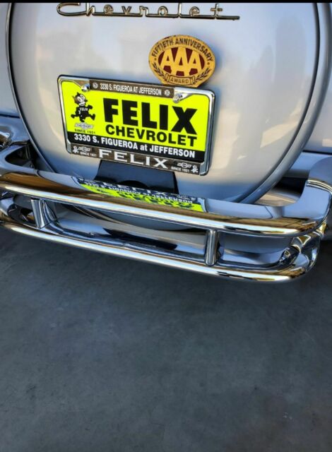 1957 Silver Chevrolet Bel Air/150/210 Coupe