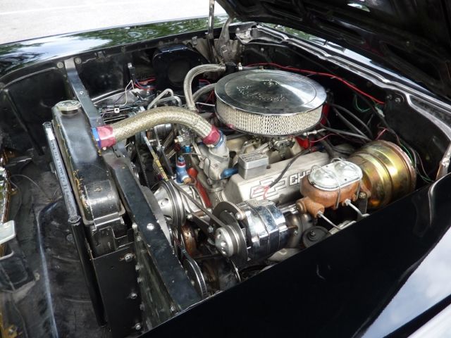 1957 Black Chevrolet Bel Air/150/210 Coupe