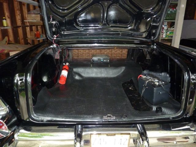 1957 Black Chevrolet Bel Air/150/210 Coupe