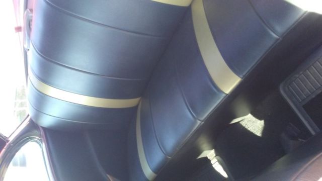 1957 garnet red Chevrolet Bel Air/150/210 Coupe