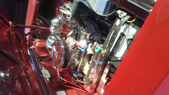 1957 garnet red Chevrolet Bel Air/150/210 Coupe