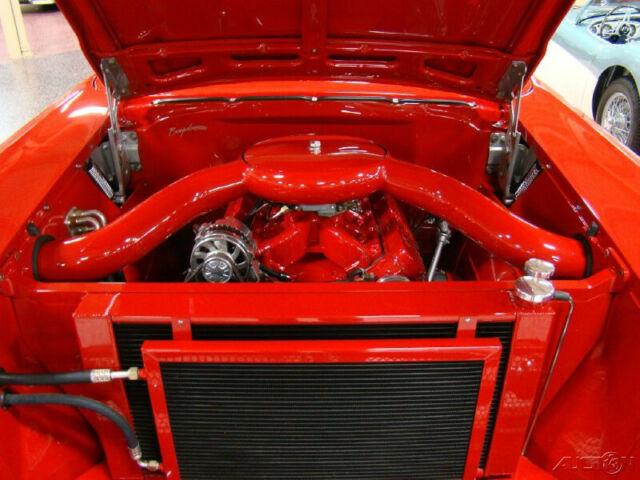 1957 Red Chevrolet Bel Air/150/210