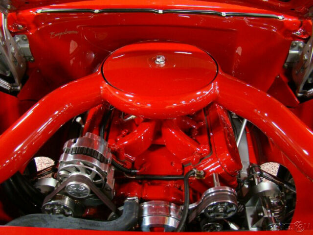 1957 Red Chevrolet Bel Air/150/210