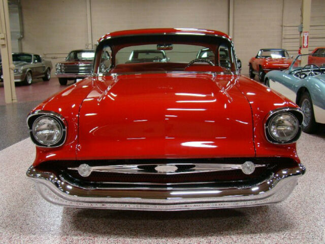1957 Red Chevrolet Bel Air/150/210