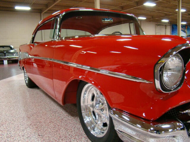1957 Red Chevrolet Bel Air/150/210