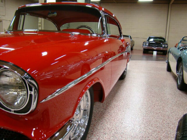 1957 Red Chevrolet Bel Air/150/210